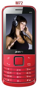 Zen M72 Dual SIM phone price Zen M72 Dual SIM phone price