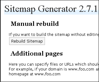 Google sitemap generator wordpress plugin