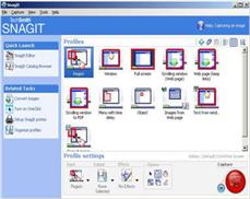 SnagIt home page