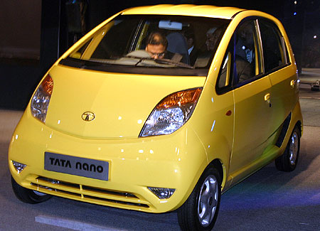 TATA's world's cheapest nano car