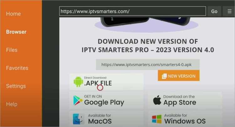Download new version