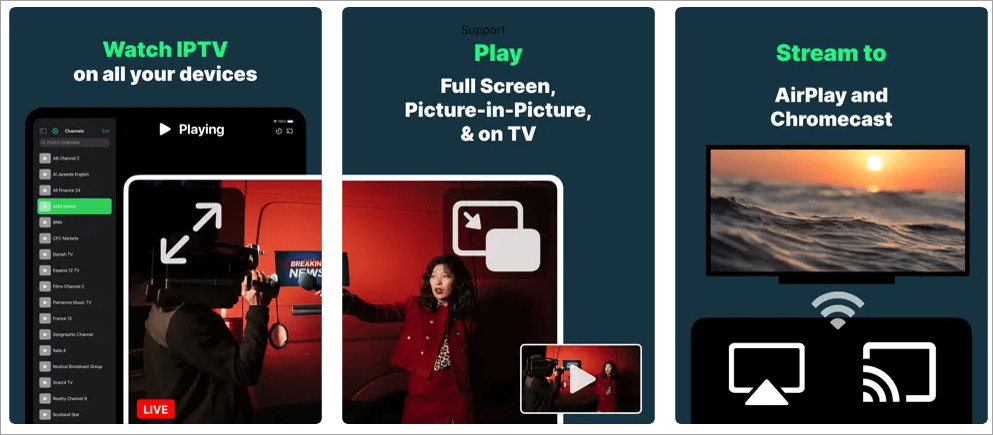 IPTV Player Live M3U & Xtream