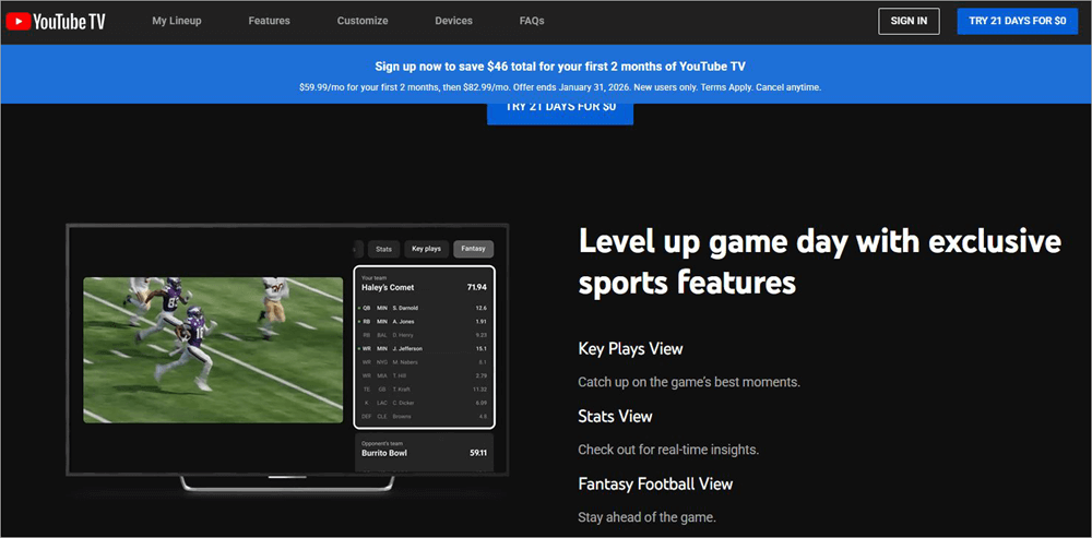 YouTubeTV