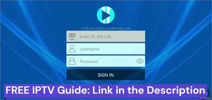 xciptv signin